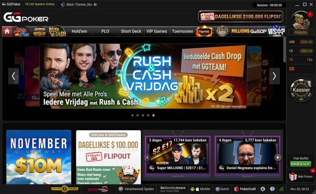 Ideale europäische Texas Hold'em-Seiten 2025